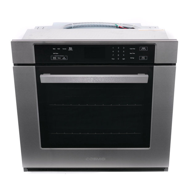 Cosmo 30" 5 cu. ft. Self Cleaning Convection Electric Single Wall Oven